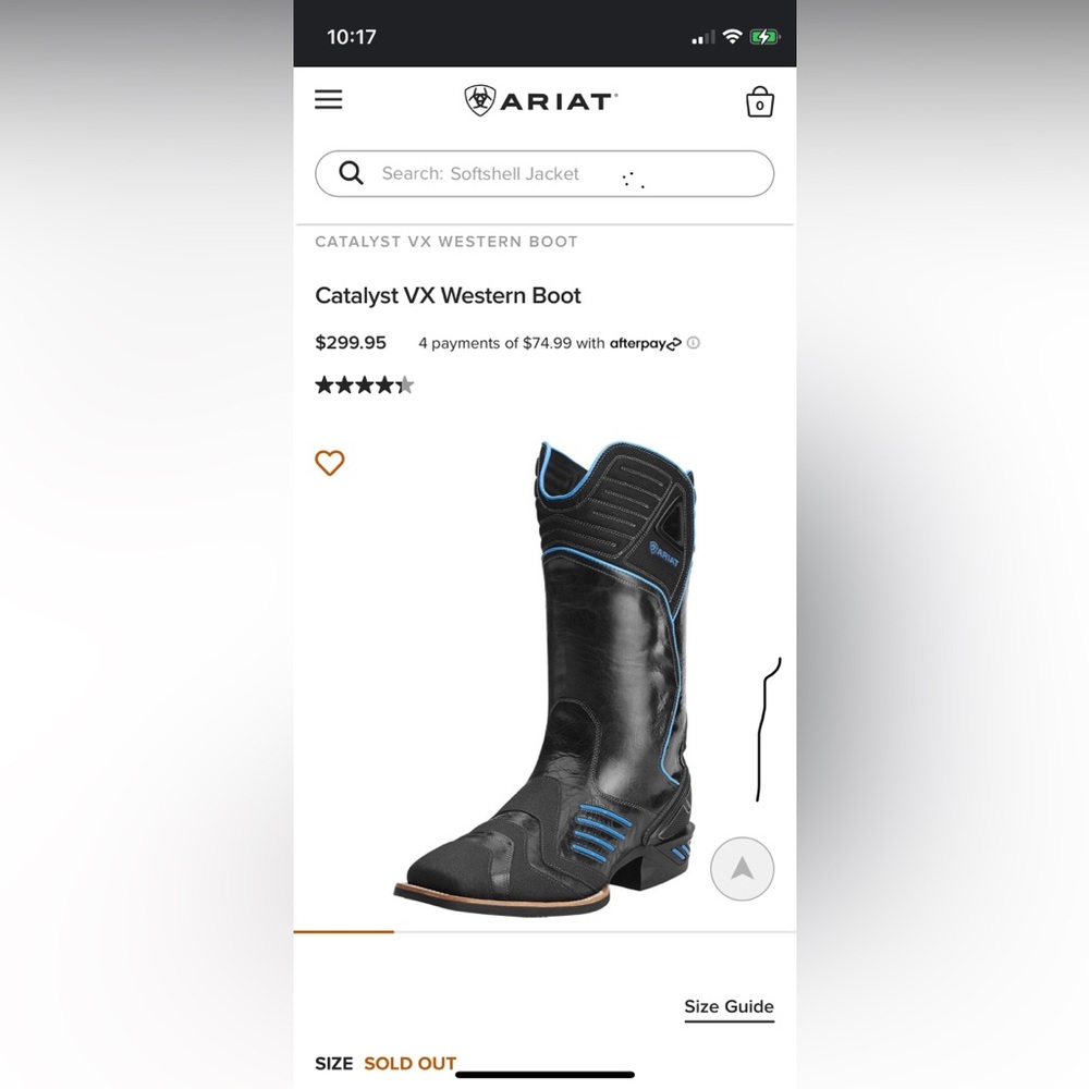 Ariat Riding boots, used